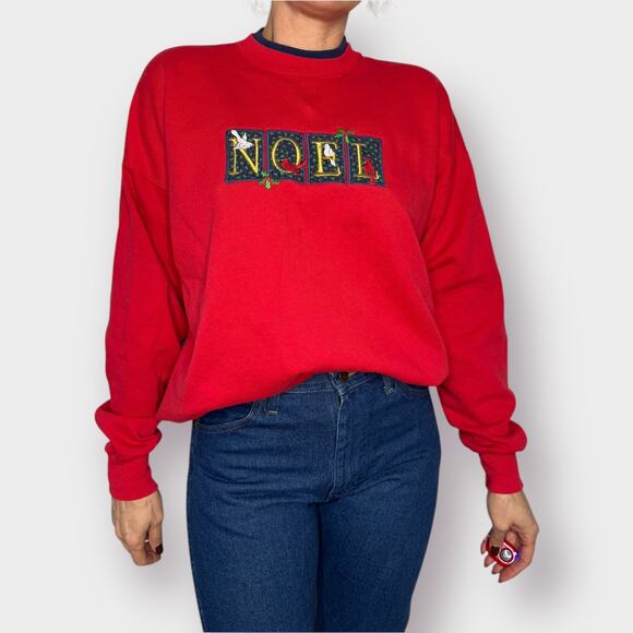90s M&C Energy Sportswear Noel sweater - Picture 3 of 4